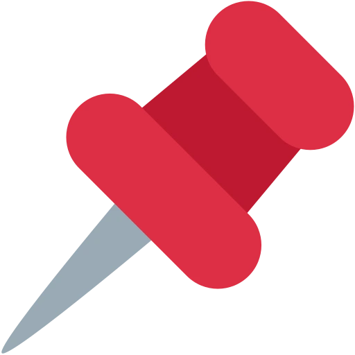 Red Push Pin